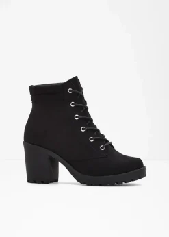 Clearance Schnürboots mit Blockabsatz Damen Boots