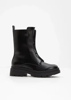 Outlet Schnürboots mit Profilsohle Damen Boots