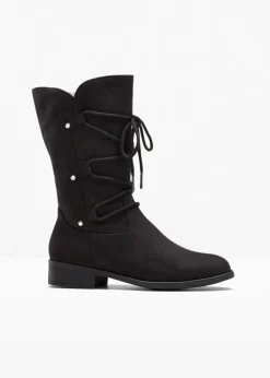Damen bonprix Gefütterte Winterschuhe|Stiefel|Schnürstiefel