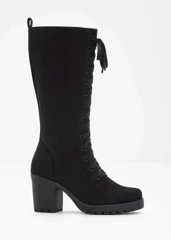 Damen bonprix Stiefel|Schnürstiefel