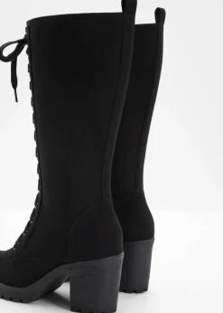 Damen bonprix Stiefel|Schnürstiefel