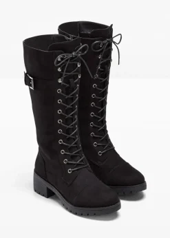 New Schnürstiefel Damen Stiefel