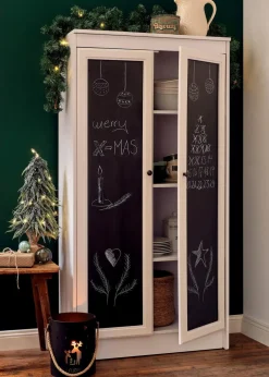 New Schrank mit Kreidefolie Schränke & Vitrinen