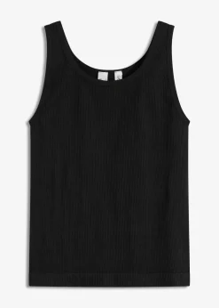 Damen bonprix Bekleidung·Sweat|Sportbekleidung|Seamless Longtop aus Rippe