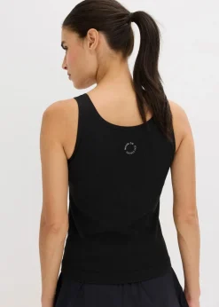 Damen bonprix Bekleidung·Sweat|Sportbekleidung|Seamless Longtop aus Rippe