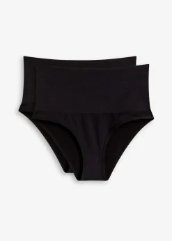 Damen bonprix Wäsche·Shapewear|Wäsche·Höschen|Seamless Medium Shape-Slip (2er Pack)