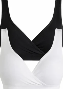 Damen bonprix Wäsche·Still- & Umstandswäsche|Wäsche·Bhs|Seamless Still-Bustier (2er Pack)