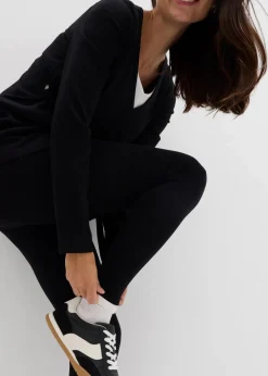 Clearance Set aus Umstands-Wickelshirt mit bequemer Leggings (2-tlg.Set) Damen Bekleidung·Blazer|Nachhaltigere Materialien