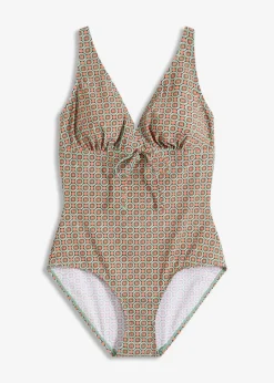 Damen bonprix Nachhaltigere Materialien|Shapewear|Shape Badeanzug leichte Formkraft