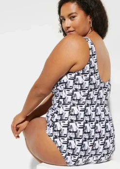 Damen bonprix Nachhaltigere Materialien|Shapewear|Shape Badeanzug leichte Formkraft