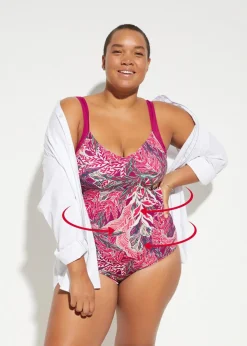 Damen bonprix Nachhaltigere Materialien|Shapewear|Shape Badeanzug mittlere Formkraft