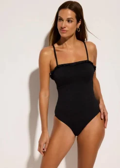 Damen bonprix Nachhaltigere Materialien|Shapewear|Shape Badeanzug mittlere Formkraft
