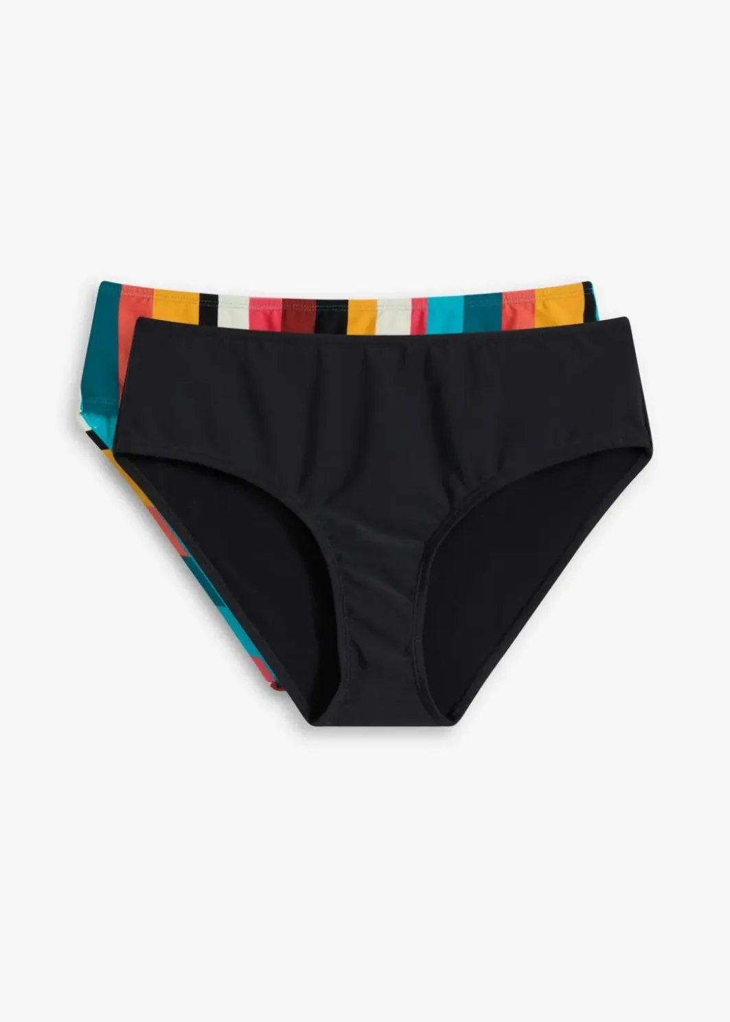 Damen bonprix Nachhaltigere Materialien|Mix & Match|Shape Bikinihose (2er Pack) leichte Formkraft