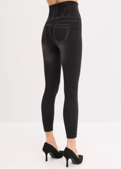 Best Shape Seamless Strumpfleggings Jeansoptik mit starker Formkraft Damen Wäsche·Shapewear|Wäsche·Socken & Strumpfhosen