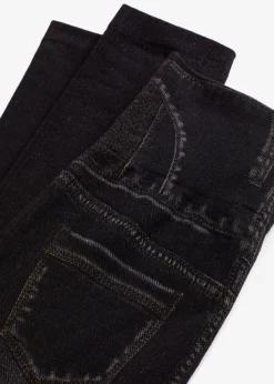 Best Shape Seamless Strumpfleggings Jeansoptik mit starker Formkraft Damen Wäsche·Shapewear|Wäsche·Socken & Strumpfhosen