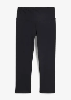 Damen bonprix Bekleidung·Sweat|Bekleidung·Kleider|Shaping Sport-Leggings mit Tasche, 3/4-Länge​