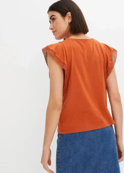 Damen bonprix Shirts & Tops|Shirt aus Baumwolle