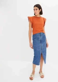 Damen bonprix Shirts & Tops|Shirt aus Baumwolle