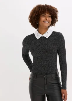Online Shirt aus Baumwoll-Mix Damen Shirts & Tops