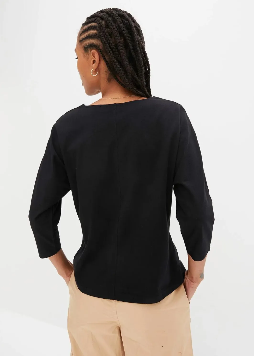 Damen bonprix Shirts & Tops|Nachhaltigere Materialien|Shirt aus Bio Baumwolle