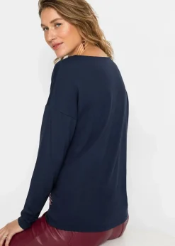 Discount Shirt aus fließendem Viskose-Mix Damen Shirts & Tops|Nachhaltigere Materialien