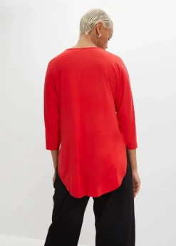 Hot Shirt aus fließendem Viskose-Mix Damen Shirts & Tops