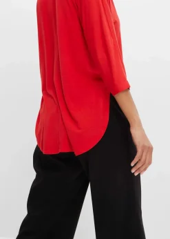 Hot Shirt aus fließendem Viskose-Mix Damen Shirts & Tops