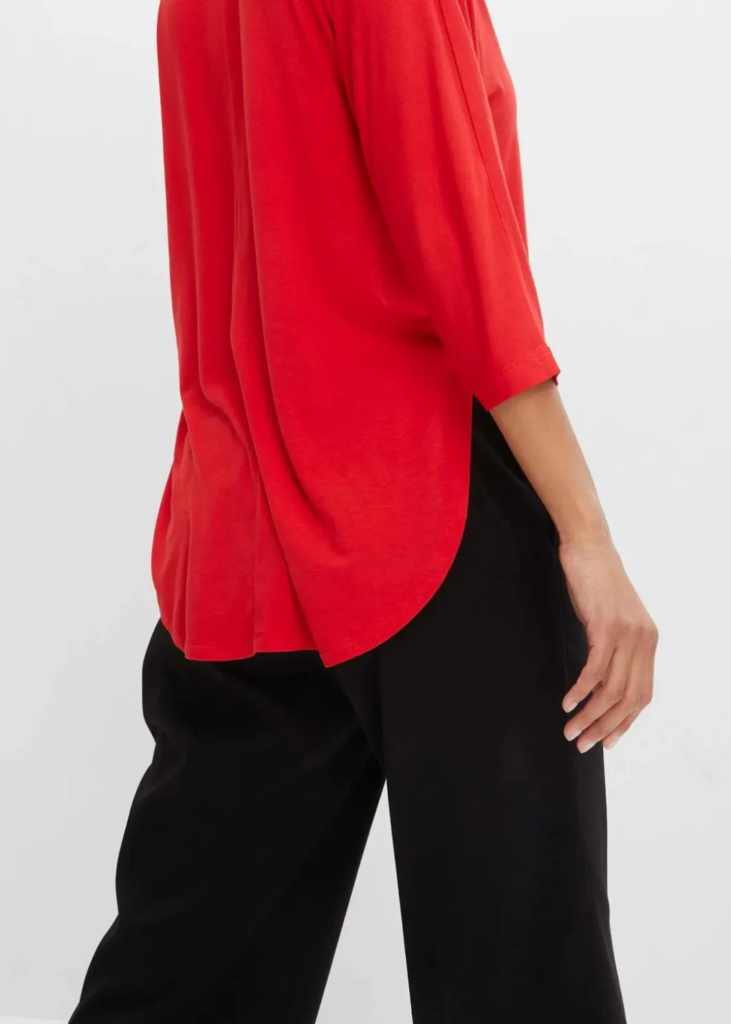 Hot Shirt aus fließendem Viskose-Mix Damen Shirts & Tops