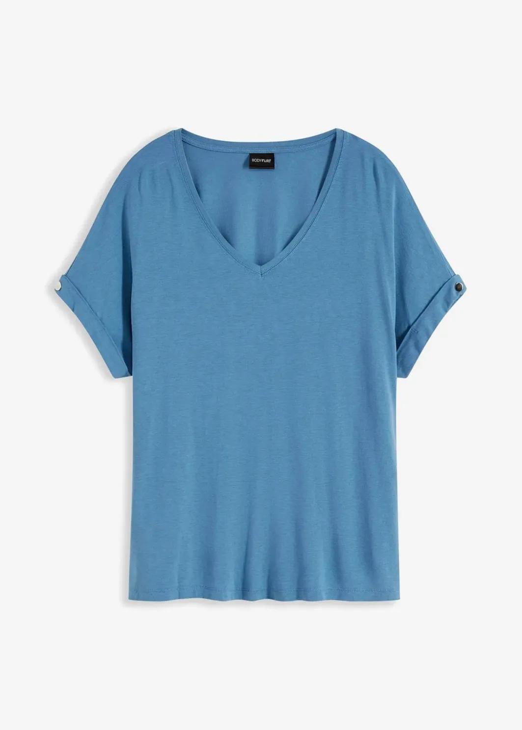 Damen bonprix Shirts & Tops|Nachhaltigere Materialien|Shirt aus fließendem Viskose-Mix