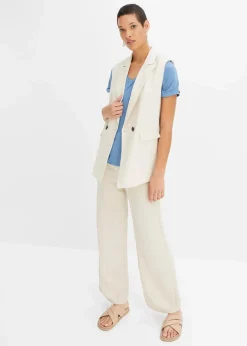 Damen bonprix Shirts & Tops|Nachhaltigere Materialien|Shirt aus fließendem Viskose-Mix