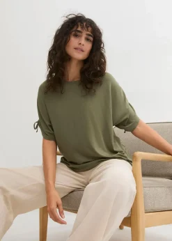 Damen bonprix Shirts & Tops|Shirt aus fließender Viskose