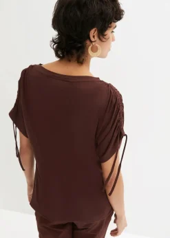 Discount Shirt aus fließender Viskose Damen Shirts & Tops