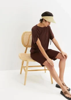 Discount Shirt aus fließender Viskose Damen Shirts & Tops