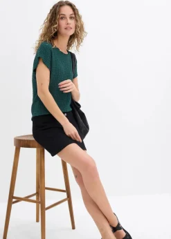 Damen bonprix Shirts & Tops|Shirt aus leichtem Crêpe