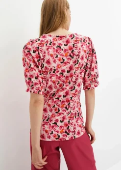 Outlet Shirt aus leichtem Crêpe Damen Shirts & Tops|Nachhaltigere Materialien