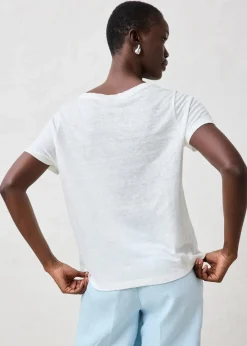 Hot Shirt aus reinem Leinen Damen Shirts & Tops|Premium