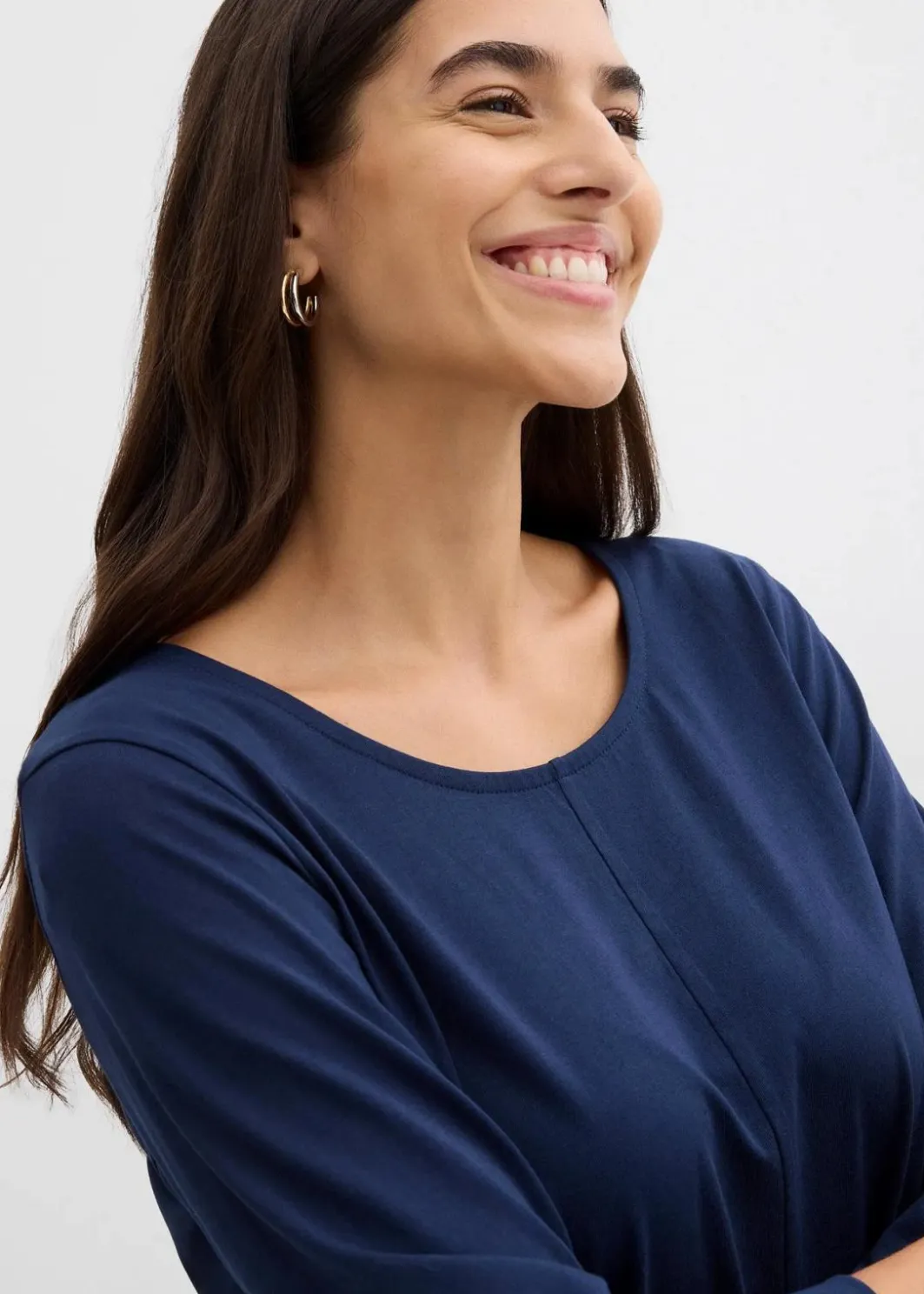 Outlet Shirt aus reiner Baumwolle Damen Nachhaltigere Materialien|Shirts & Tops