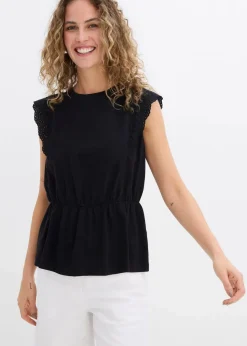 Damen bonprix Shirts & Tops|Shirt aus reiner Baumwolle