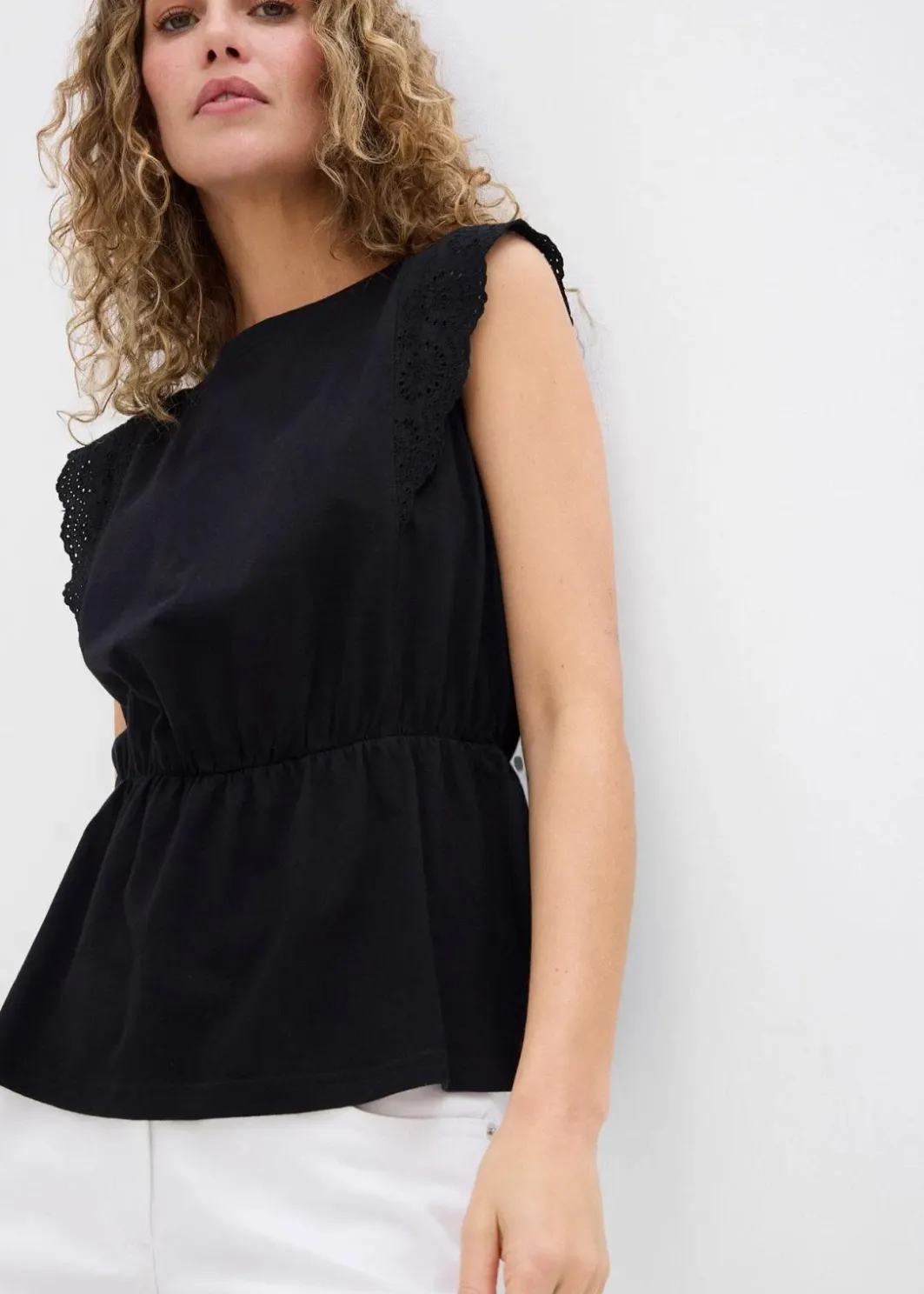 Damen bonprix Shirts & Tops|Shirt aus reiner Baumwolle