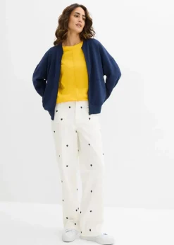 Damen bonprix Nachhaltigere Materialien|Shirts & Tops|Shirt aus reiner Baumwolle