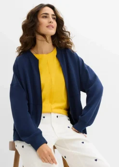 Damen bonprix Nachhaltigere Materialien|Shirts & Tops|Shirt aus reiner Baumwolle