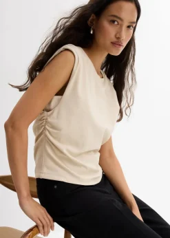 Damen bonprix Shirts & Tops|Shirt aus reiner Baumwolle