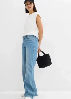 Damen bonprix Nachhaltigere Materialien|Shirts & Tops|Shirt aus reiner Bio-Baumwolle