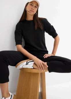 Damen bonprix Nachhaltigere Materialien|Shirts & Tops|Shirt aus reiner Bio-Baumwolle