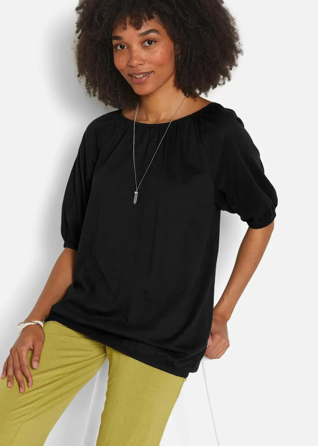 Discount Shirt aus reiner Bio-Baumwolle Damen Shirts & Tops|Nachhaltigere Materialien