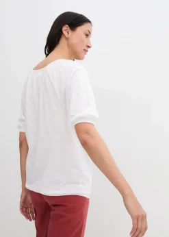 Online Shirt aus reiner Bio-Baumwolle Damen Nachhaltigere Materialien|Shirts & Tops