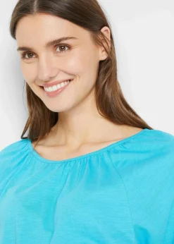 Damen bonprix Nachhaltigere Materialien|Shirts & Tops|Shirt aus reiner Bio-Baumwolle