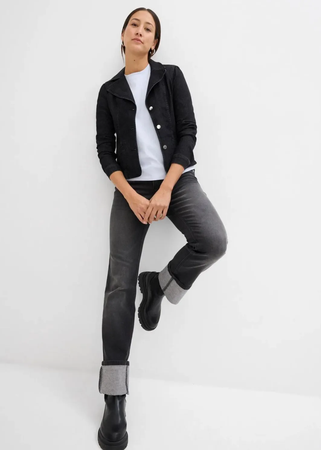 Damen bonprix Shirts & Tops|Nachhaltigere Materialien|Shirt aus reiner Bio-Baumwolle