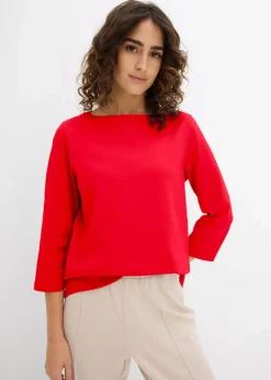 Damen bonprix Bekleidung·Röcke|Basics|Shirt aus reiner schwerer Bio-Baumwolle