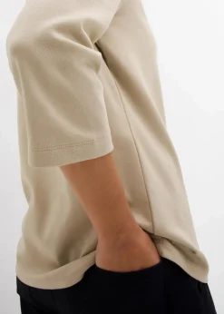 Online Shirt aus reiner schwerer Bio-Baumwolle Damen Nachhaltigere Materialien|Shirts & Tops